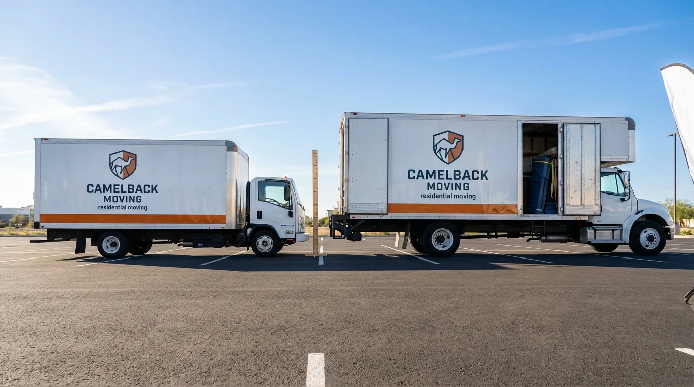 Moving truck size capacity guide in Point of Rocks